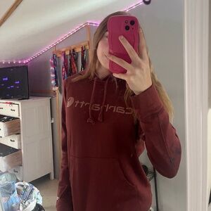 Burgundy Hoodie